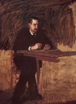 托馬斯 伊肯斯 Portrait of Professor William D. Marks 托馬斯 伊肯斯 Portrait of Professor William D. Marks
